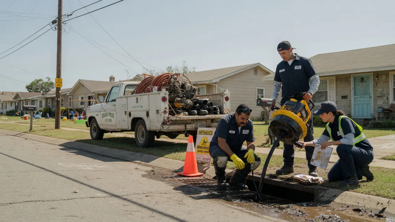 Drain Cleaning in Chatfield, TX near me